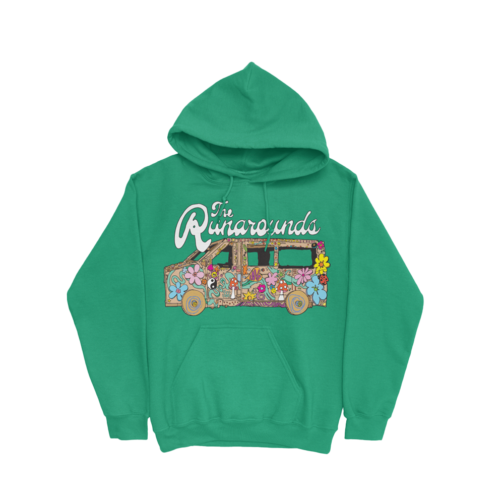 Green Minivan Hoodie