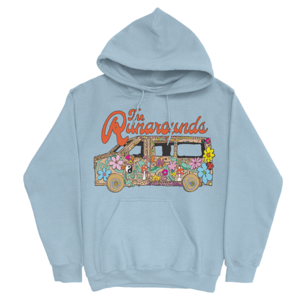 Minivan Blue Hoodie