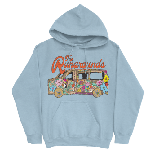 Minivan Blue Hoodie